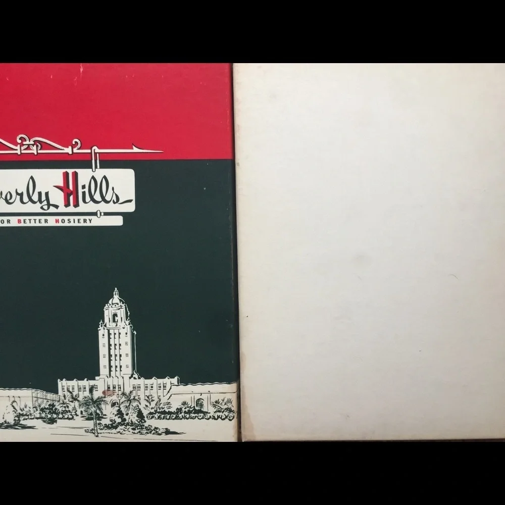 Vintage “Beverly Hills” 1940’s Nylon Hosiery 3 pr